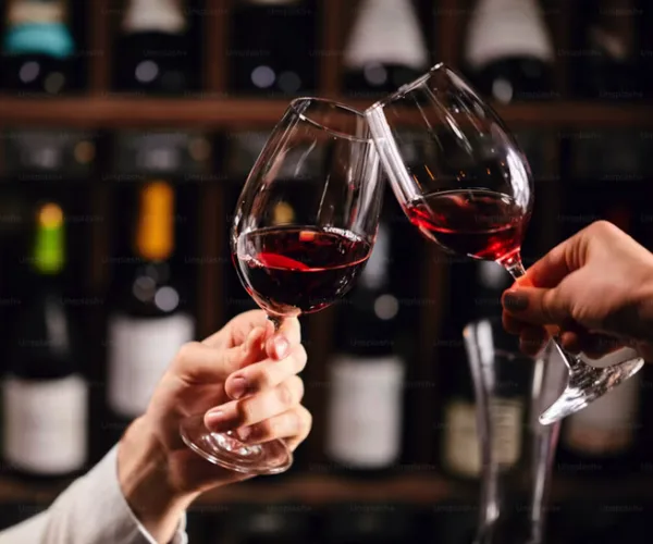 Wine glasses for Wednesday wine specials